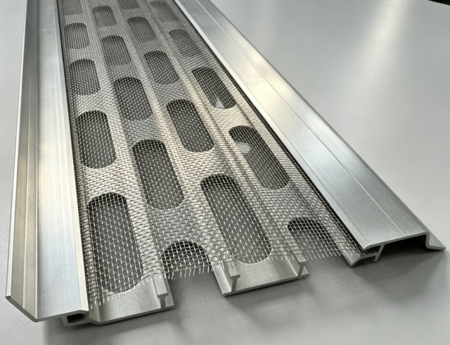 Heavy Duty Aluminum Gutter Guards With Full Aluminum Construction To Block Leaves