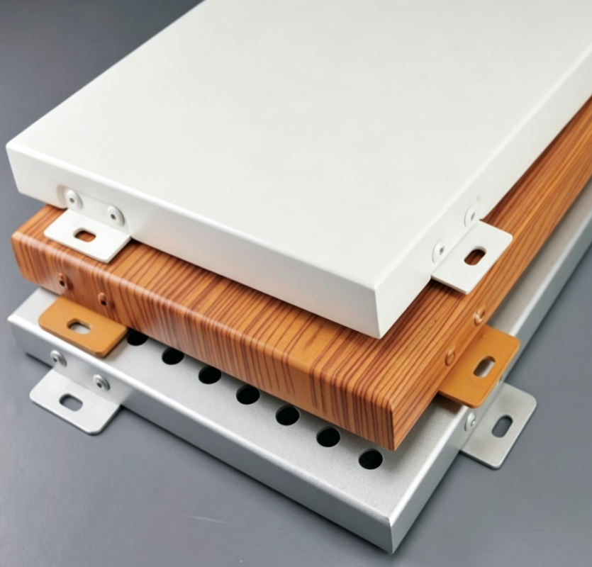Corrosion Resistant Lightweight Aluminum Facade Cladding For Building Exterior