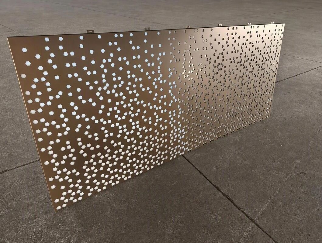Indoor Perforated Ceiling Veneer Panels For Commercial Decoration
