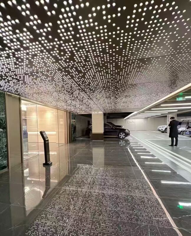 Decorative Aluminum Ceiling Panels Keel Mounted For Indoor Ceiling System