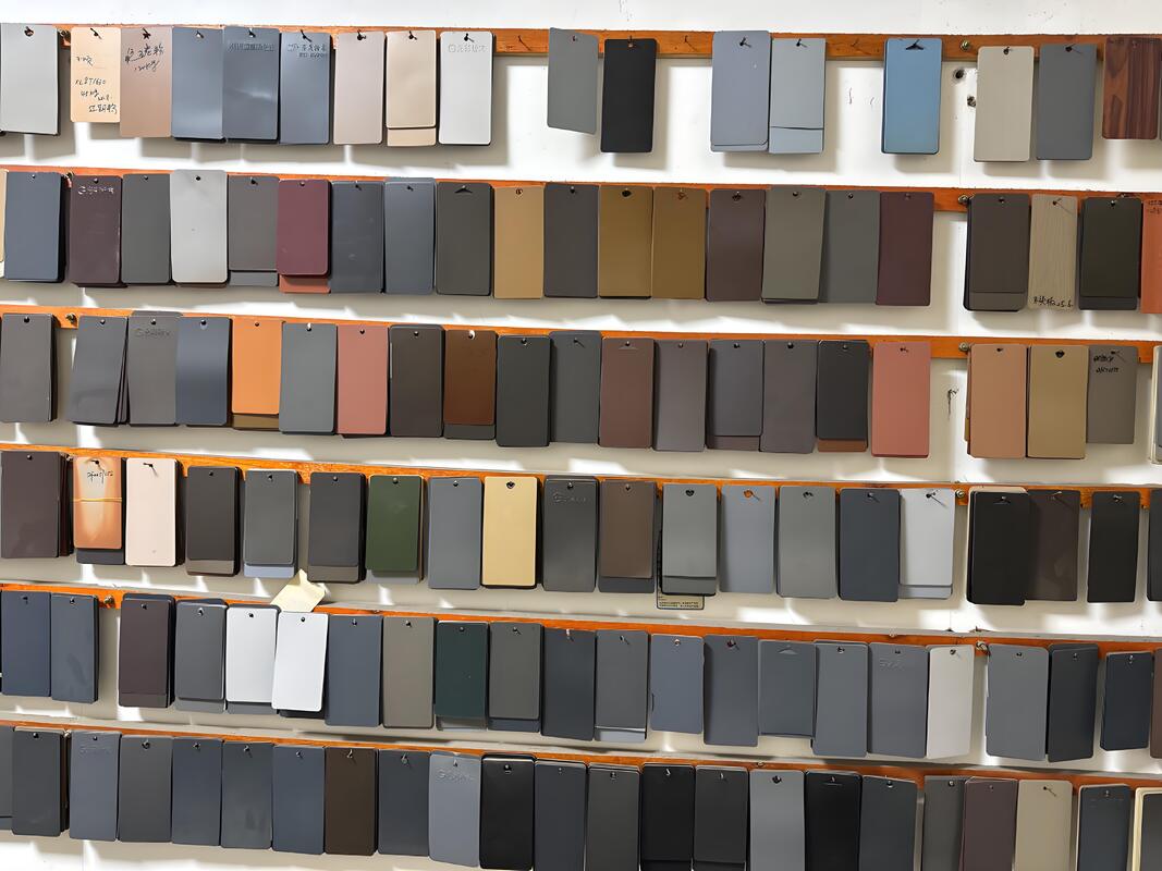 Multi Color Splicing Exterior Aluminum Panels PVDF Coating Weather Resistant
