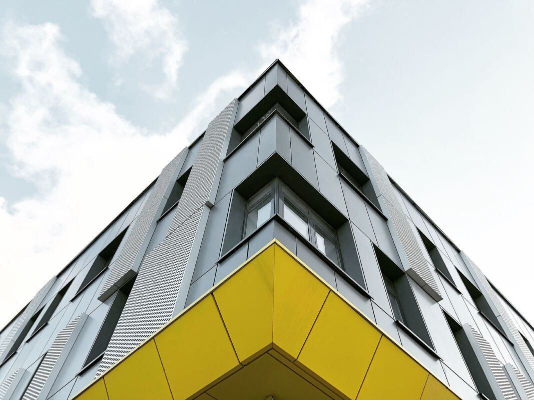 Color Custom Veneer Panels Anti Fading For Building Facade Curtain Wall Cladding