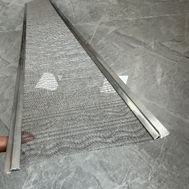 Reusable Aluminum Gutter Guards Incorporating SUS316 Mesh For Effective Rust Resistance And Protection