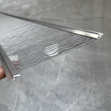 Reusable Aluminum Gutter Guards Incorporating SUS316 Mesh For Effective Rust Resistance And Protection