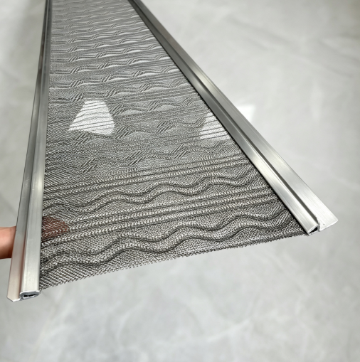 Rust Resistant Powder Coated Aluminum Gutter Guards Custom Length / Width