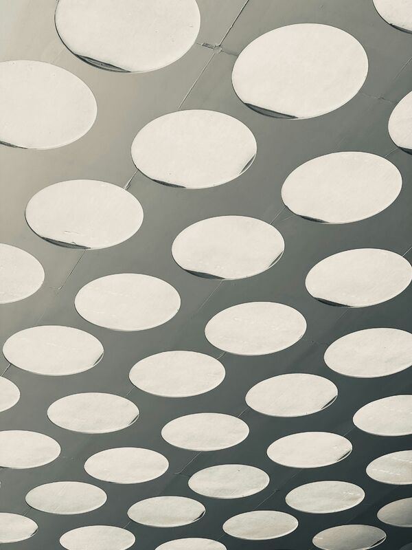 Round Hole Exterior Aluminum Facade Cladding Panels For Building Decoration