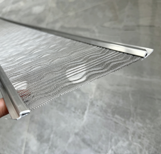 High Precision Micro Hole Aluminum Gutter Leaf Filters For Fast Water Permeation