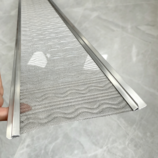 Aluminum Gutter Guard 5 Inches Width Easy Install for K-style Gutter