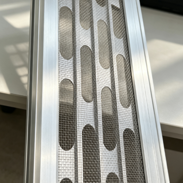 Aluminum Gutter Guard Micro Mesh Leaf Filter Stop Pine Needles Leaves Roof Gutter Protection
