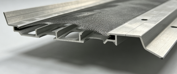 Aluminum Gutter Guard Micro Mesh Leaf Filter Stop Pine Needles Leaves Roof Gutter Protection