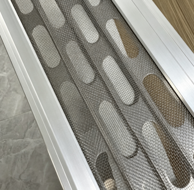 Aluminum Gutter Guard Micro Mesh Leaf Filter Stop Pine Needles Leaves Roof Gutter Protection