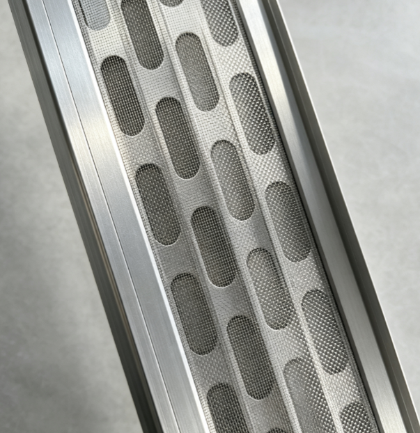 Aluminum Gutter Guard Micro Mesh Leaf Filter Stop Pine Needles Leaves Roof Gutter Protection