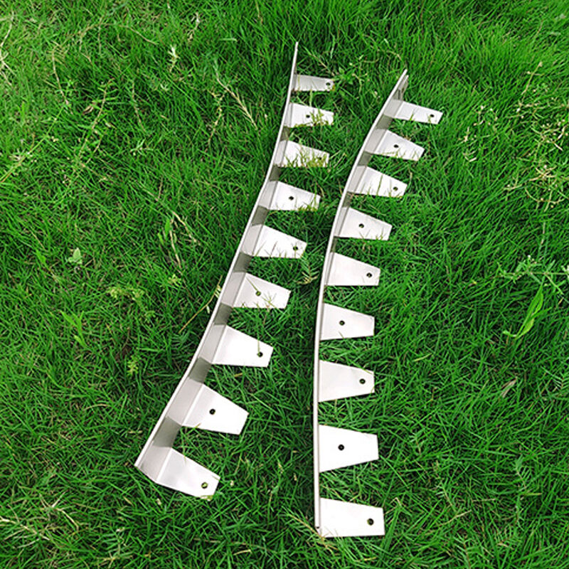 Aluminum Edging 6063 Alloy Rust Proof Metal Garden Edging for Pathway Paver Border
